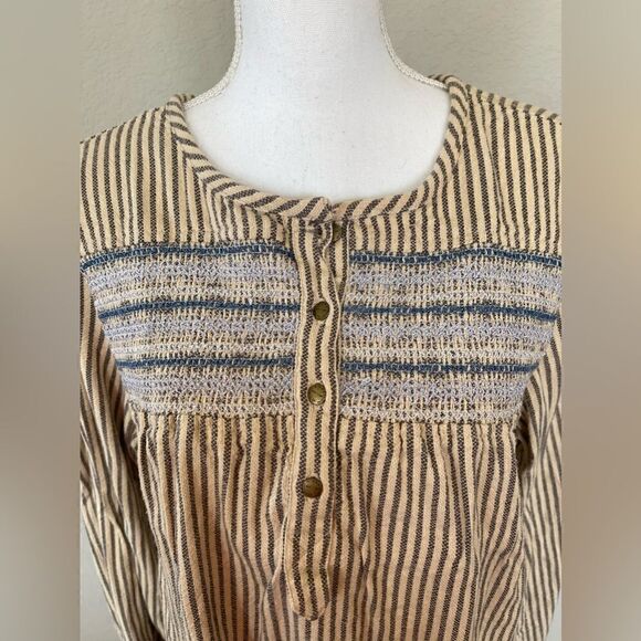 Current/Elliot Striped Blouse    - Picture 6 of 10